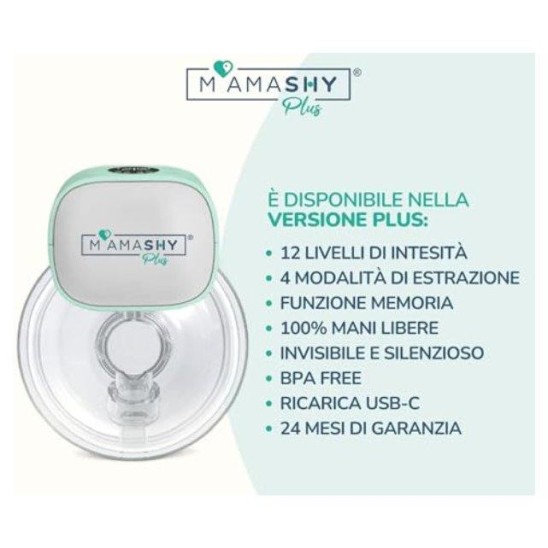 Električna prsna črpalka Mamashy PLUS Električna prsna črpalka Mamashy PLUS