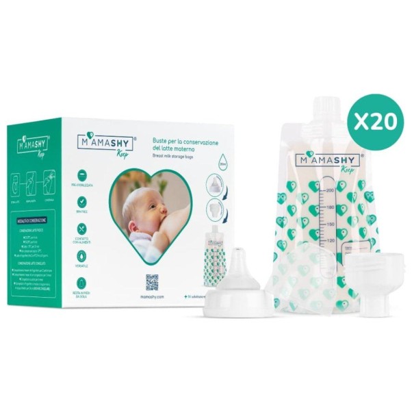 Vrečke za shranjevanje mleka - 20 kos