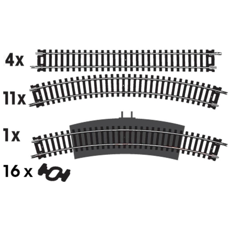 TRAČNICE V GARNITURI HO TIROV ŠT.6 - F106