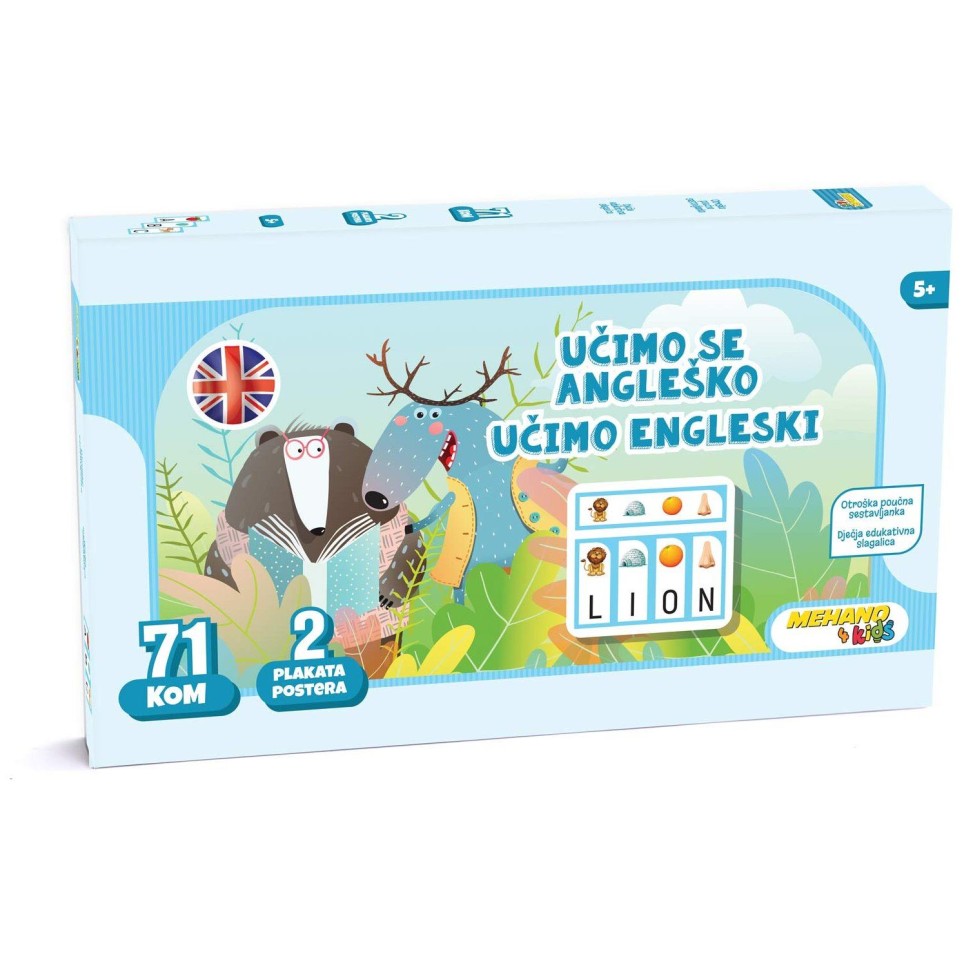 Sestavljanka Učimo se Angleško