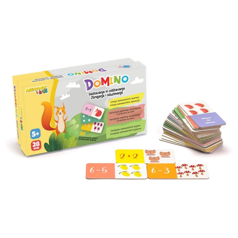 Domine - Seštevanje in odštevanje Domine - Seštevanje in odštevanje