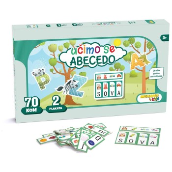 Sestavljanka Učimo se abecedo Sestavljanka Učimo se abecedo