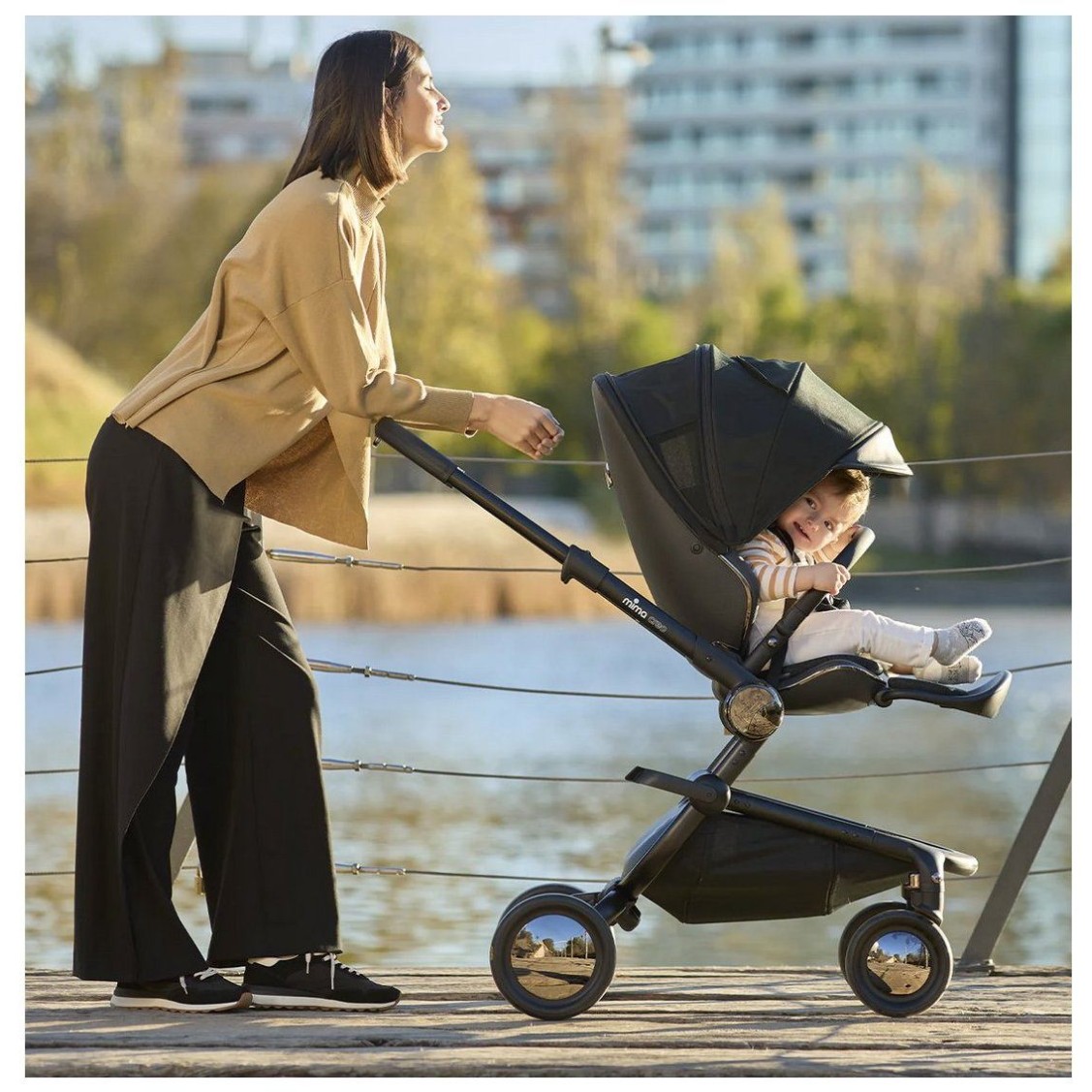 Sportska dječja kolica CREO Black Sportska dječja kolica CREO Black