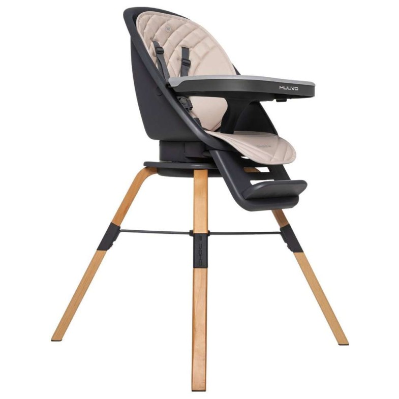 Stolček za hranjenje CHOC 2 Beige