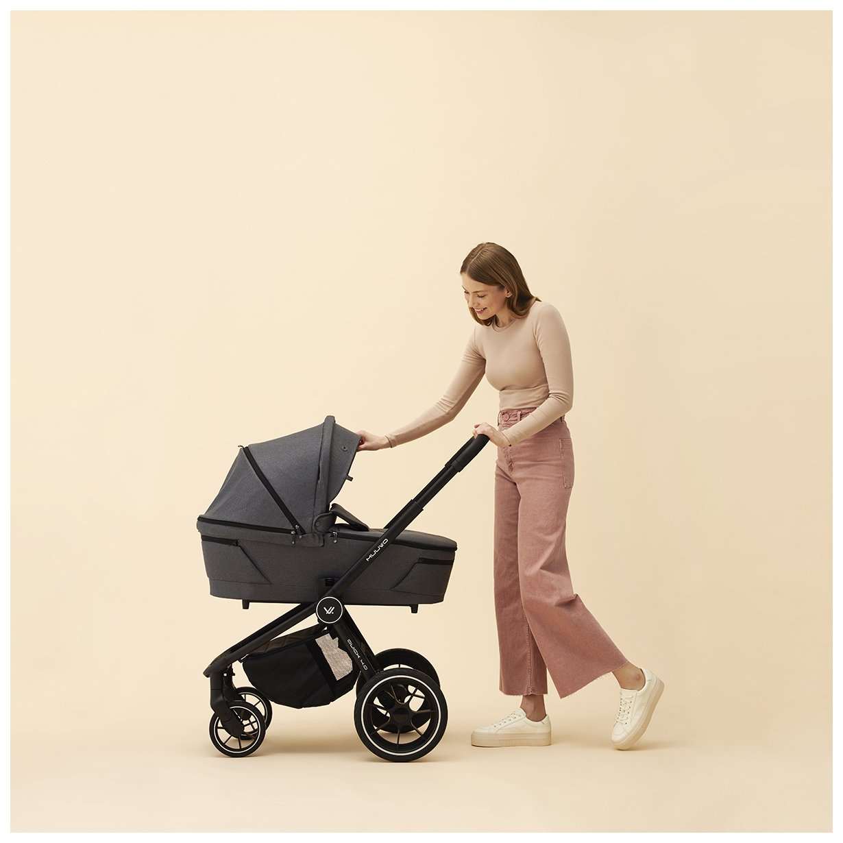 Otroški voziček QUICK 4.0 Iron Graphite