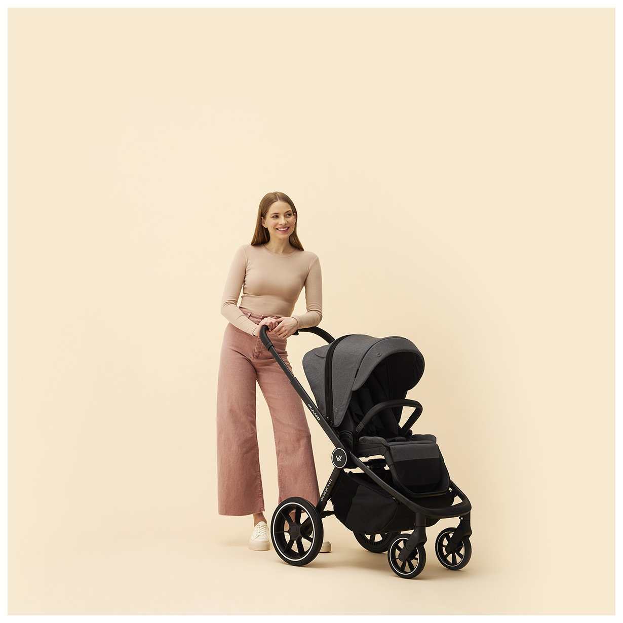 Otroški voziček QUICK 4.0 Iron Graphite