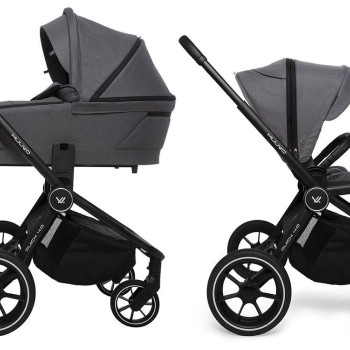 Otroški voziček QUICK 4.0 Iron Graphite