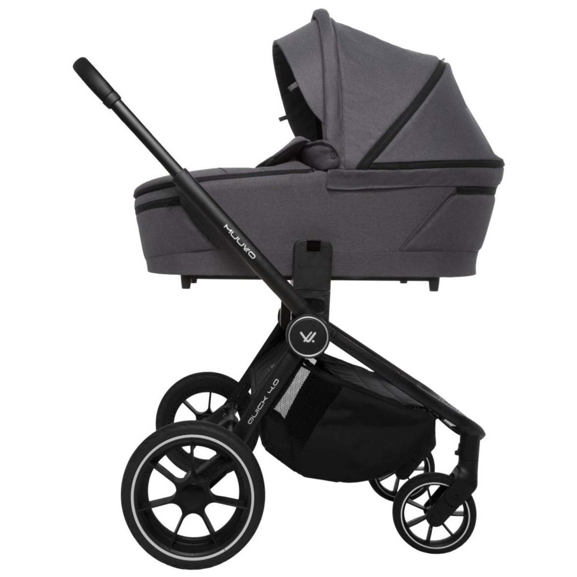 Otroški voziček QUICK 4.0 Iron Graphite