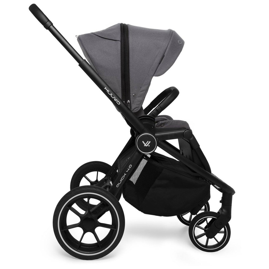 Otroški voziček QUICK 4.0 Iron Graphite