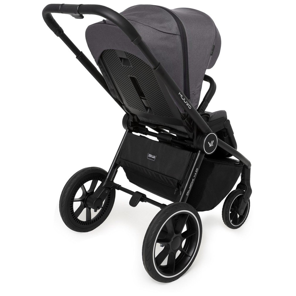 Otroški voziček QUICK 4.0 Iron Graphite