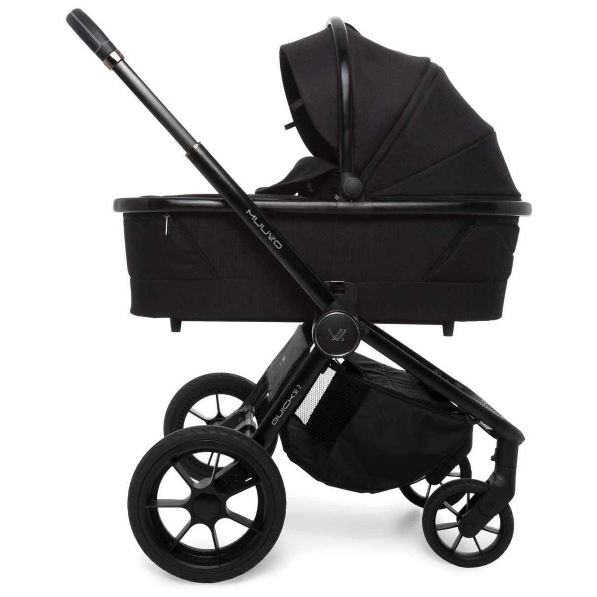 Otroški voziček QUICK SE 2 Chromium Black Otroški voziček QUICK SE 2 Chromium Black