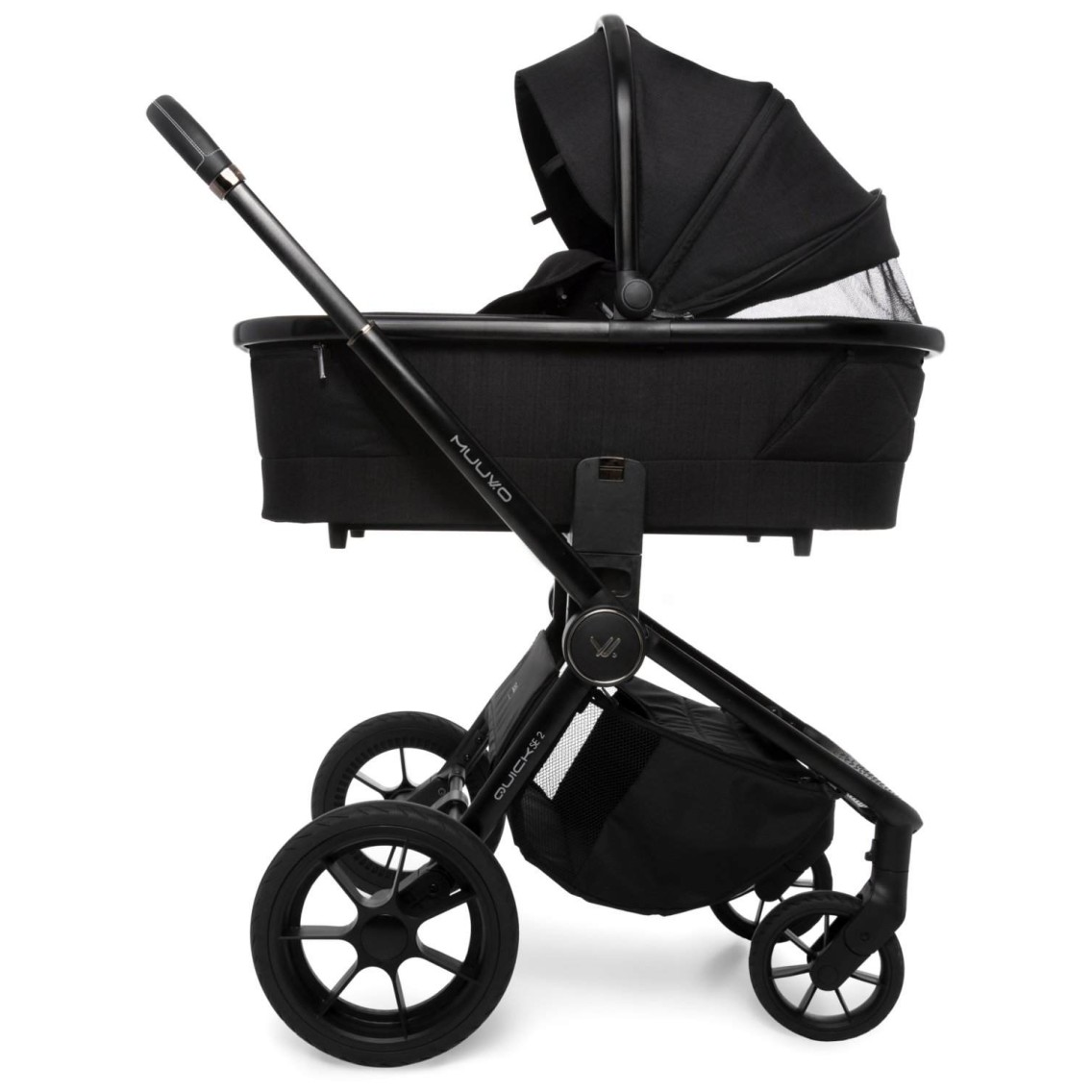 Otroški voziček QUICK SE 2 Chromium Black Otroški voziček QUICK SE 2 Chromium Black