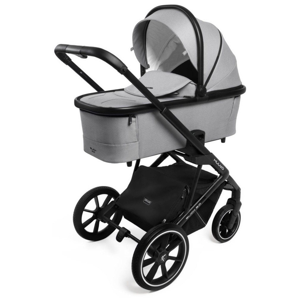 Otroški voziček SLICK 2.0 Light Grey
