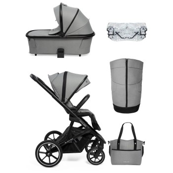 Otroški voziček SLICK 2.0 Light Grey