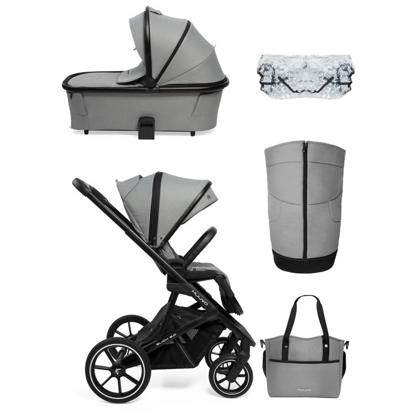 Otroški voziček SLICK 2.0 Light Grey