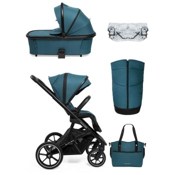 Otroški voziček SLICK 2.0 Tropical Green