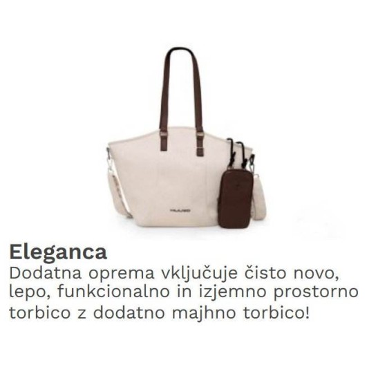 Otroški voziček 2v1 QUICK BOHO Beige