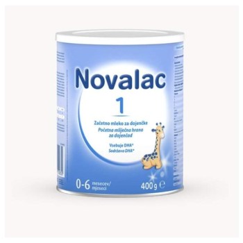 Novalac 1, 0-6 mesecev 400 g - adaptirano mleko