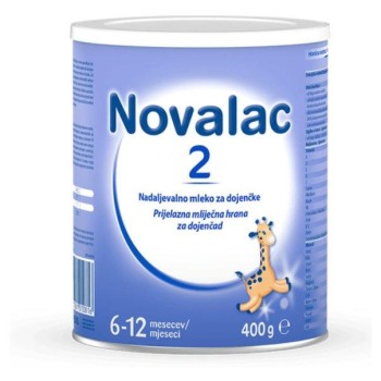 Novalac 2, 6-12 mesecev 400 g- adaptirano mleko