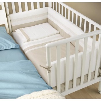 Otroška posteljica Pali FLIPPY 3v1 Naturale z vzmetnico