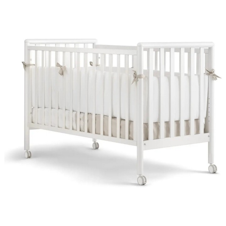 Otroška posteljica Pali FLIPPY 3v1 White z vzmetnico