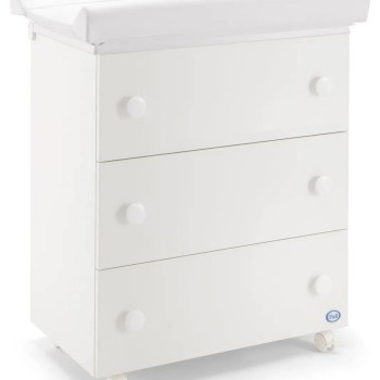 Pali WIN White - previjalna miza z banjico