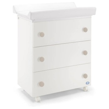 Pali WIN White Tortora - previjalna miza z banjico