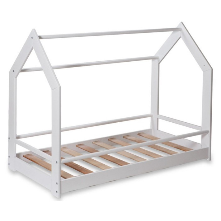 Lesena postelja Montessori FREEDOM White z vzmetnico Lesena postelja Montessori FREEDOM White z vzmetnico