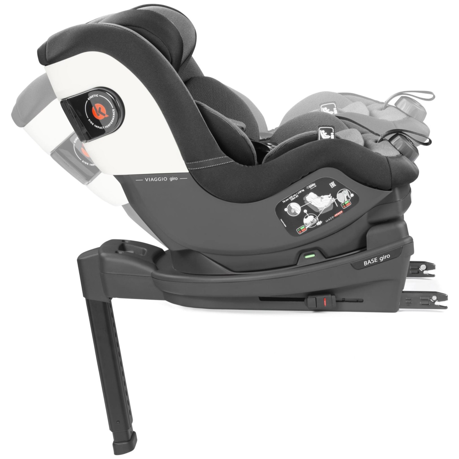 Otroski sedež za avto 40-105 cm Viaggio Giro Crystal Black Otroski sedež za avto 40-105 cm Viaggio Giro Crystal Black
