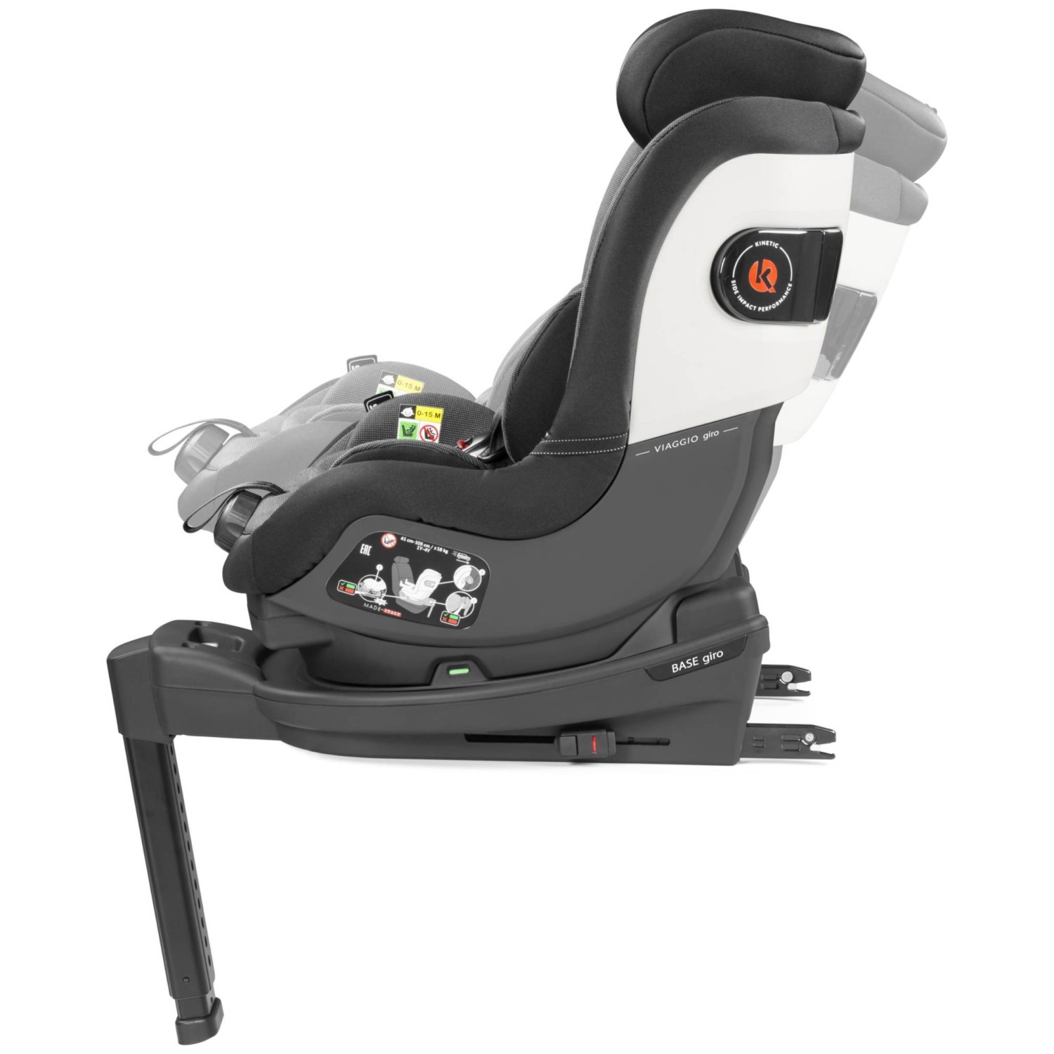 Otroski sedež za avto 40-105 cm Viaggio Giro Crystal Black Otroski sedež za avto 40-105 cm Viaggio Giro Crystal Black