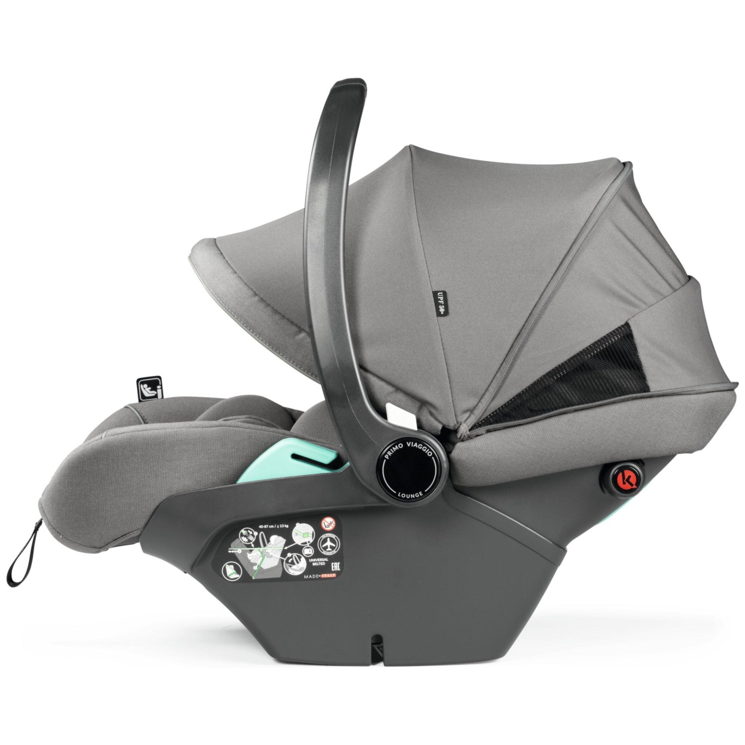 Book modular Lounge Mercury - otroški voziček 3v1