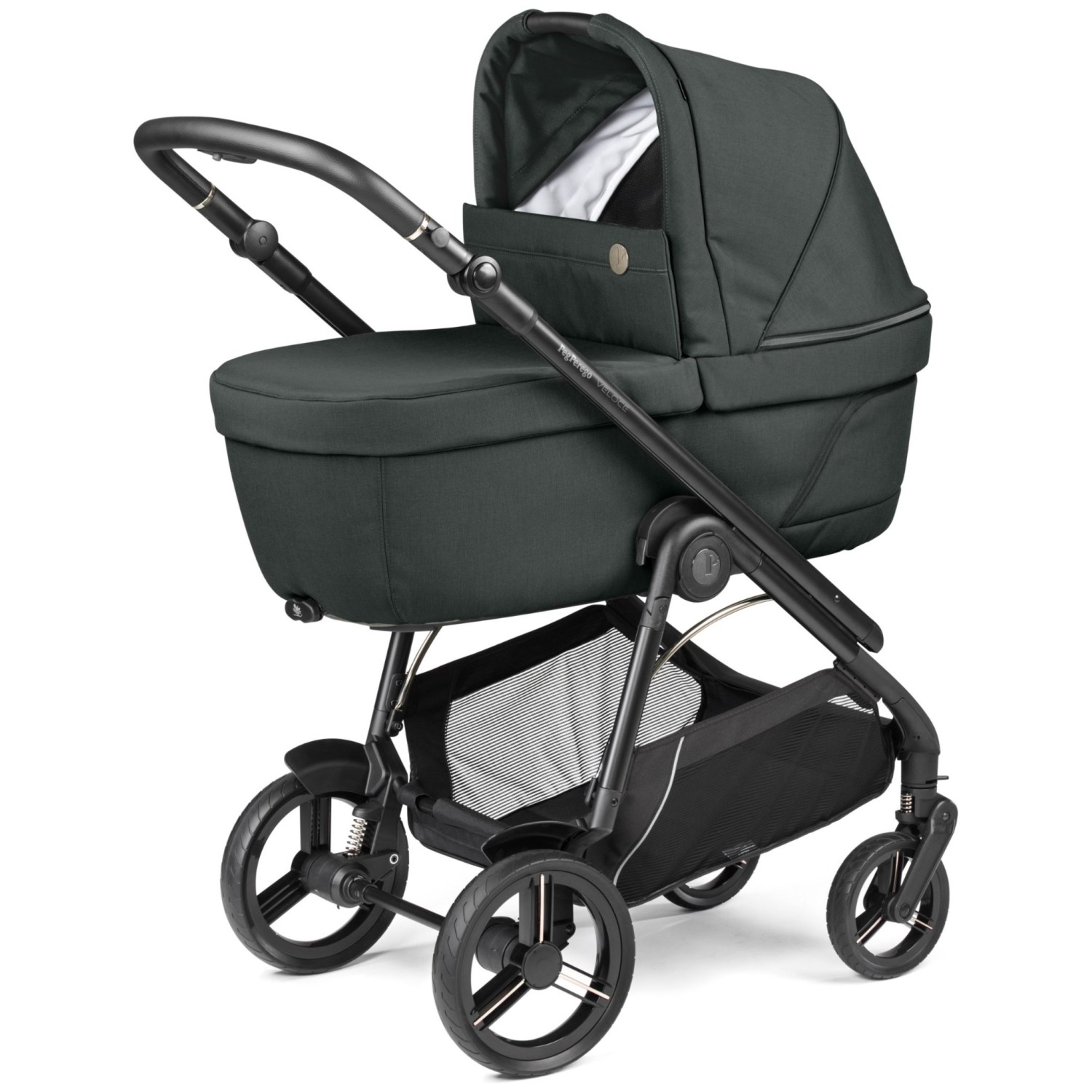 Otroški voziček 3v1 Veloce Belvedere Lounge Metal