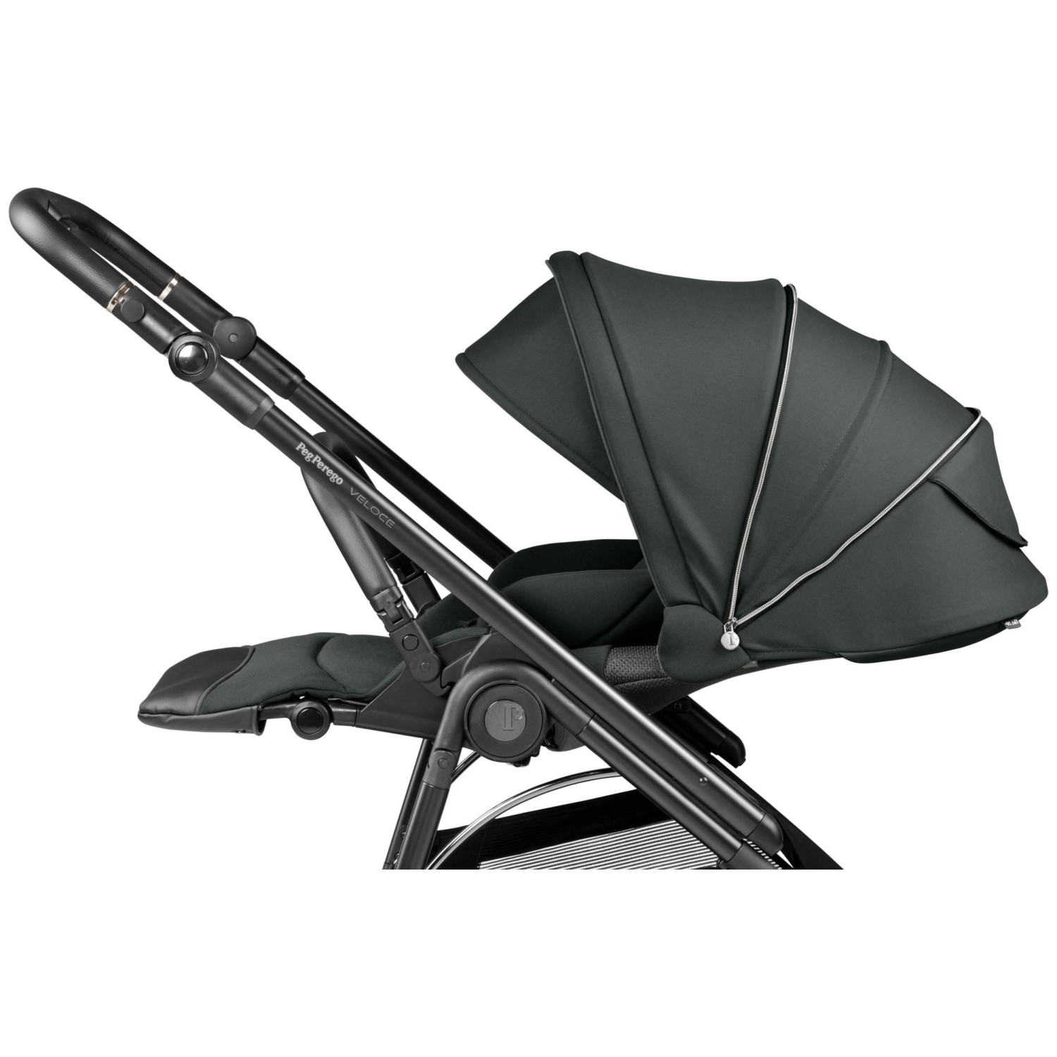 Otroški voziček 3v1 Veloce Belvedere Lounge Metal