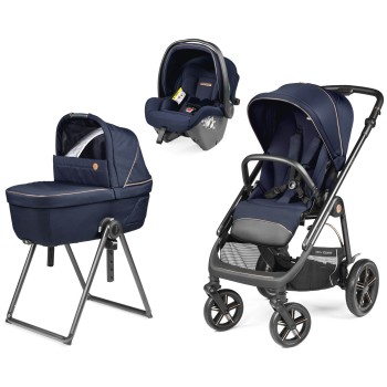 Otroški voziček 3v1 Veloce TC Belvedere SLK Blue Shine