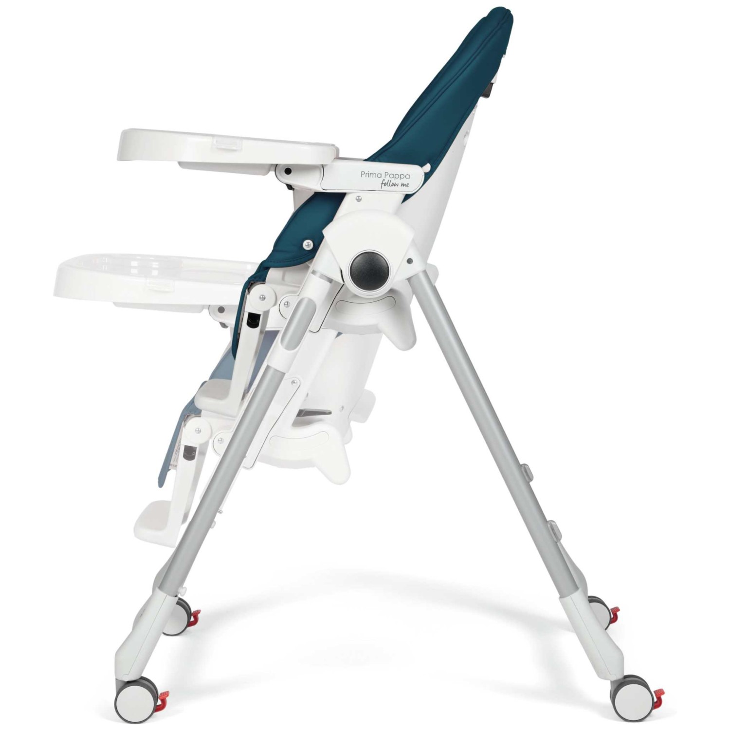 PRIMA PAPPA Follow me Plus Petrolio - stolček za hranjenje