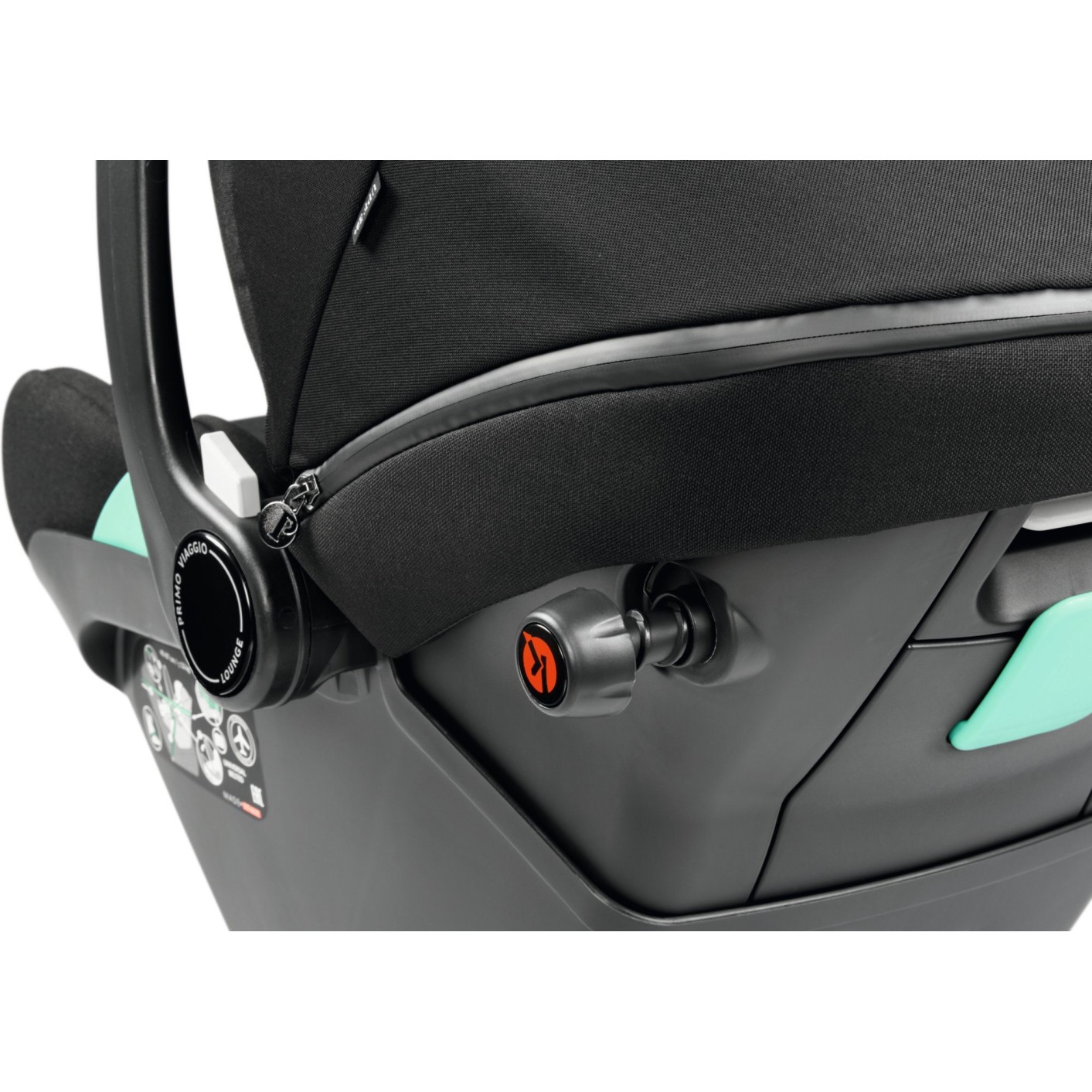 Primo Viaggio Lounge True Black - autosjedalica i-Size 40-87 cm