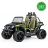 24V Polaris RZR PRO Green Shadow - avto na akumulator