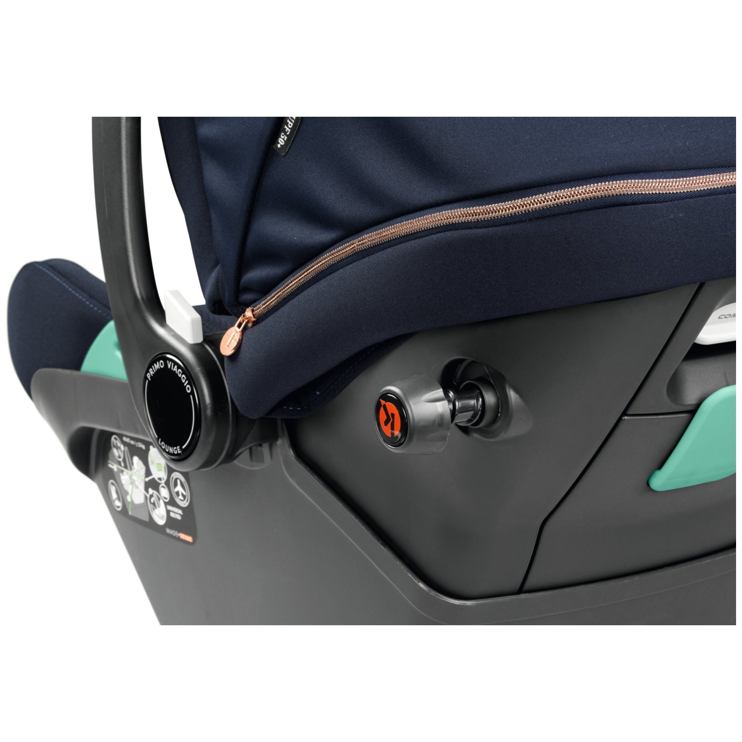 Veloce TC Belvedere Lounge Blue Shine - otroški voziček 3v1