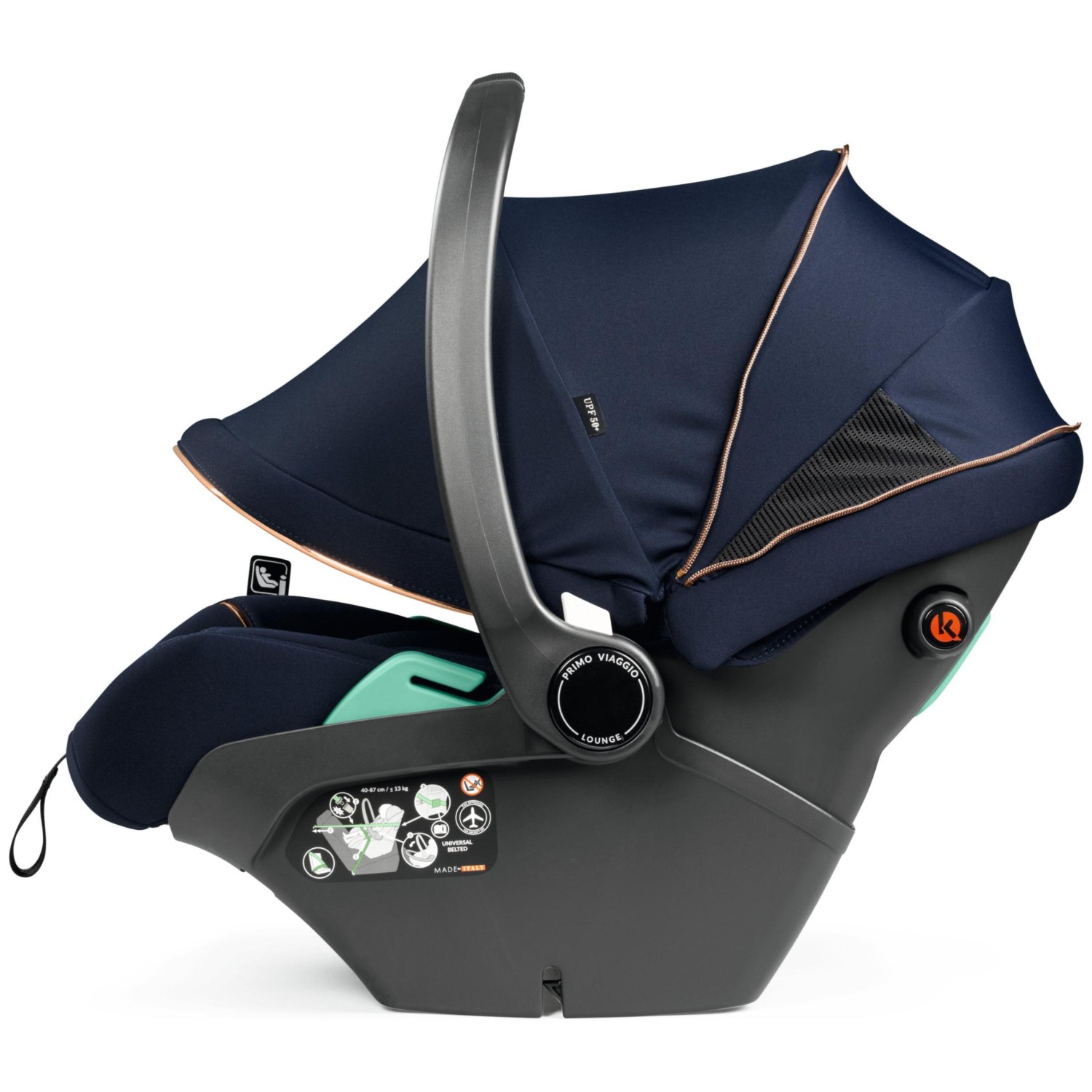 Veloce TC Belvedere Lounge Blue Shine - otroški voziček 3v1