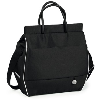 Previjalna torba BORSA Black Shine