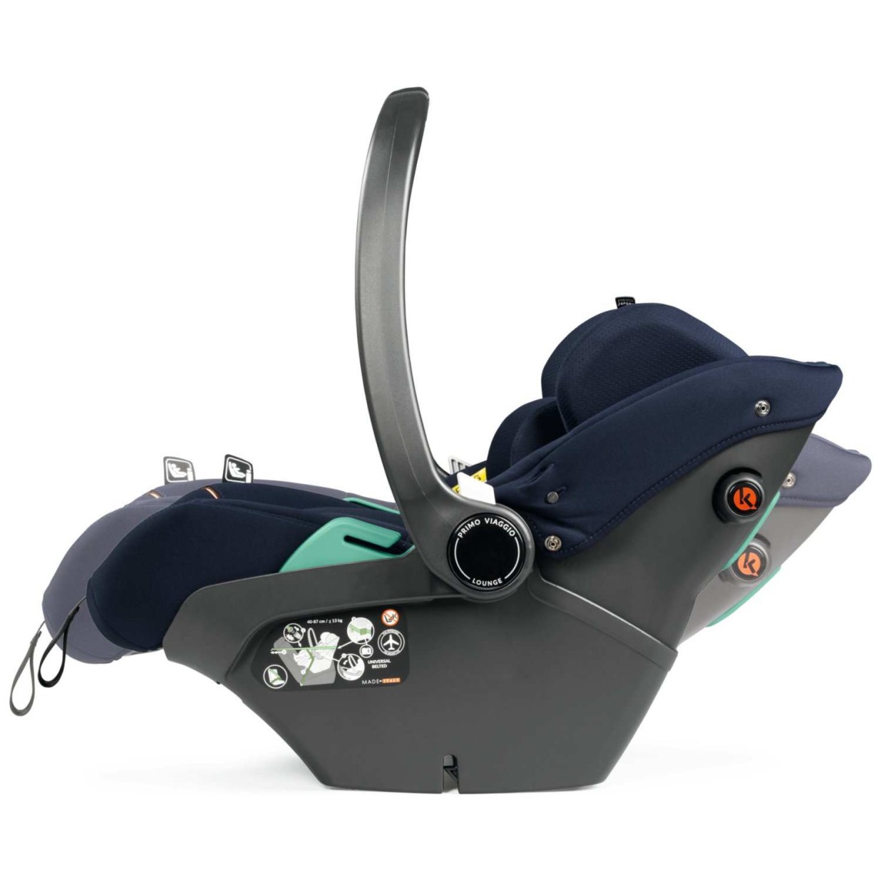 Veloce modular Lounge Blue Shine - otroški voziček 3v1