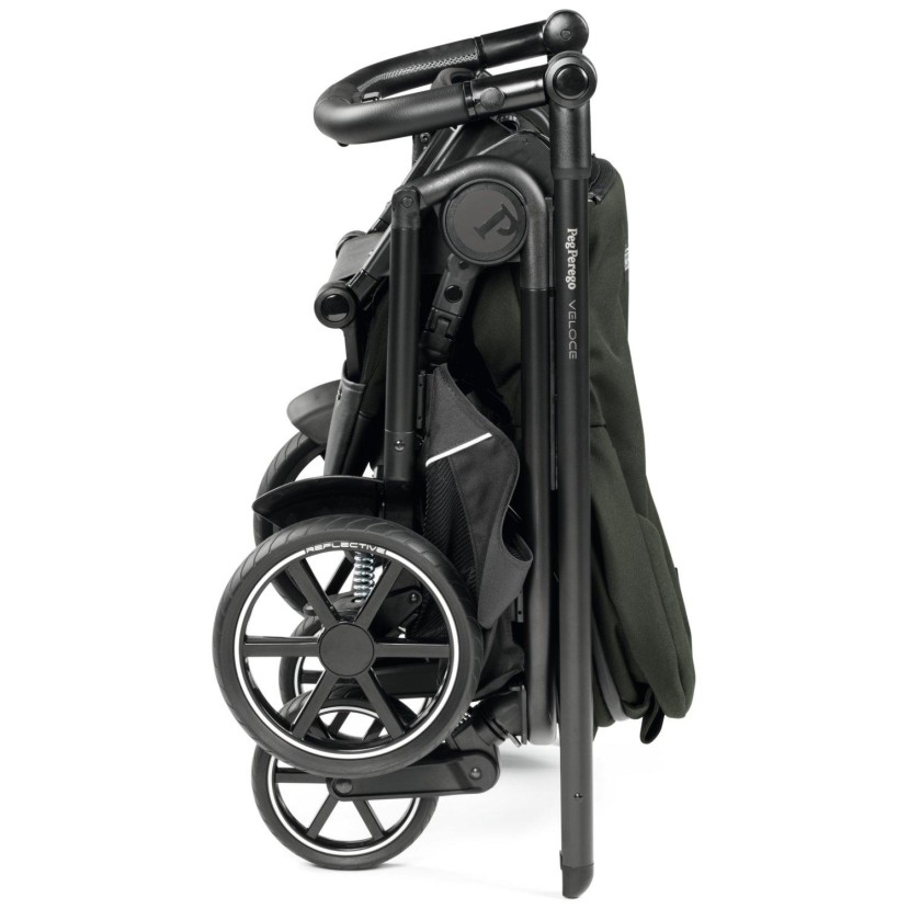 Otroški voziček 3v1 Veloce modular Lounge Green