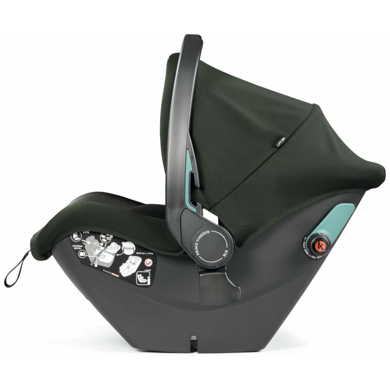 Otroški voziček 3v1 Veloce modular SLK Green