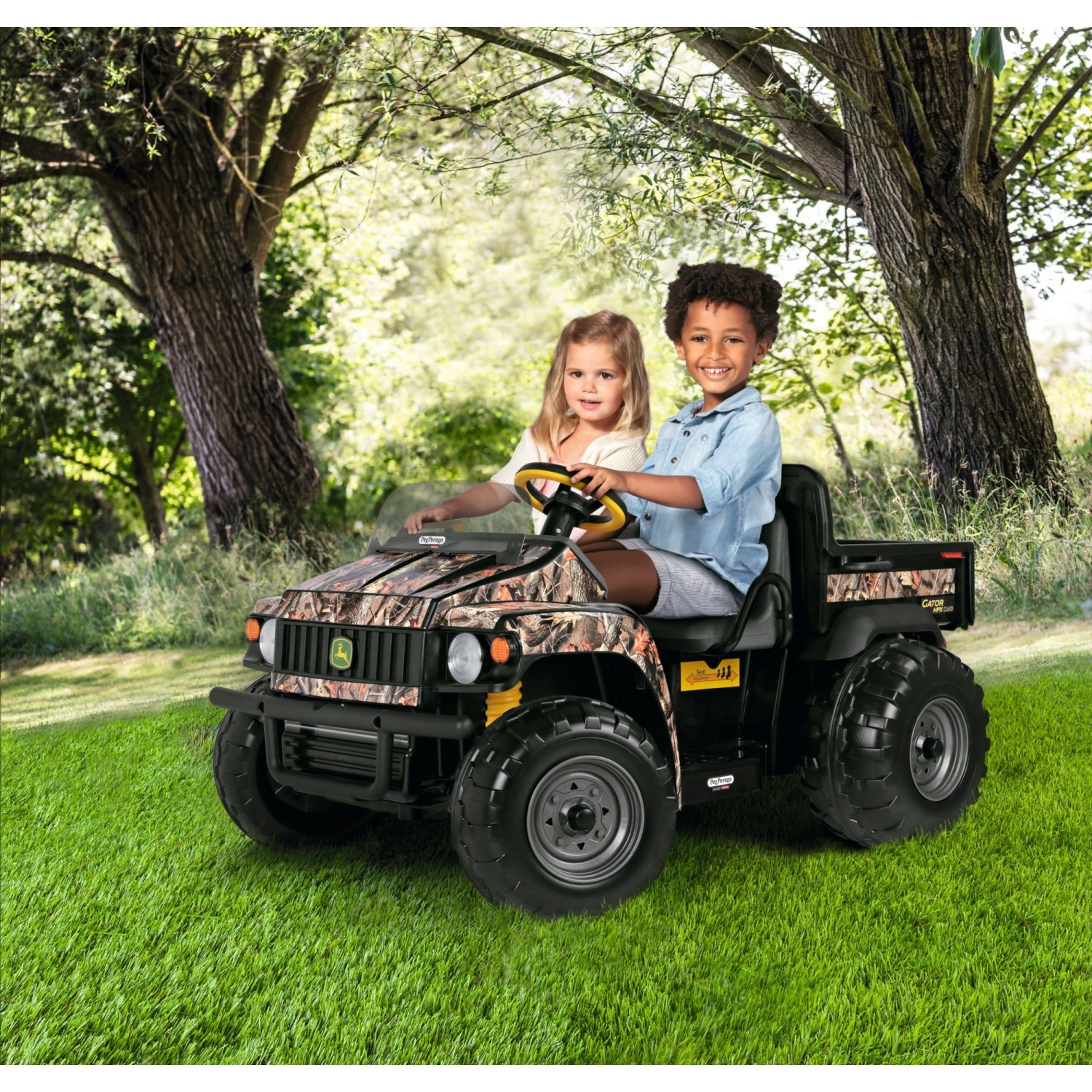 12V Električno otroško vozilo  JD GATOR Camo