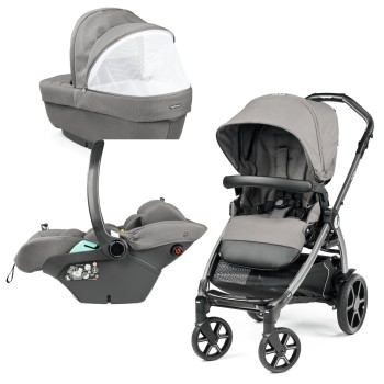 Book modular Lounge Mercury - otroški voziček 3v1