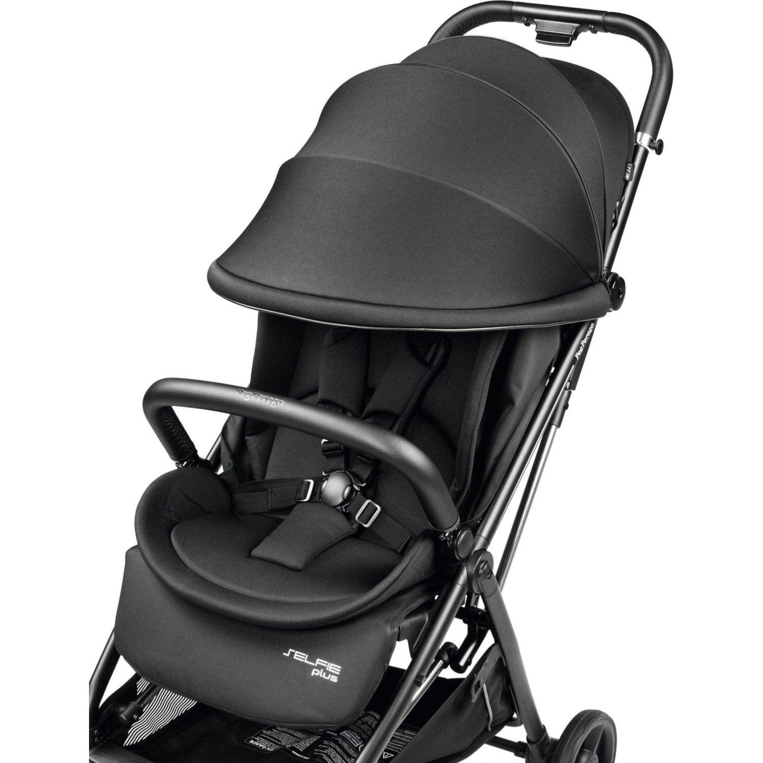 SELFIE plus True black - športni otroški voziček