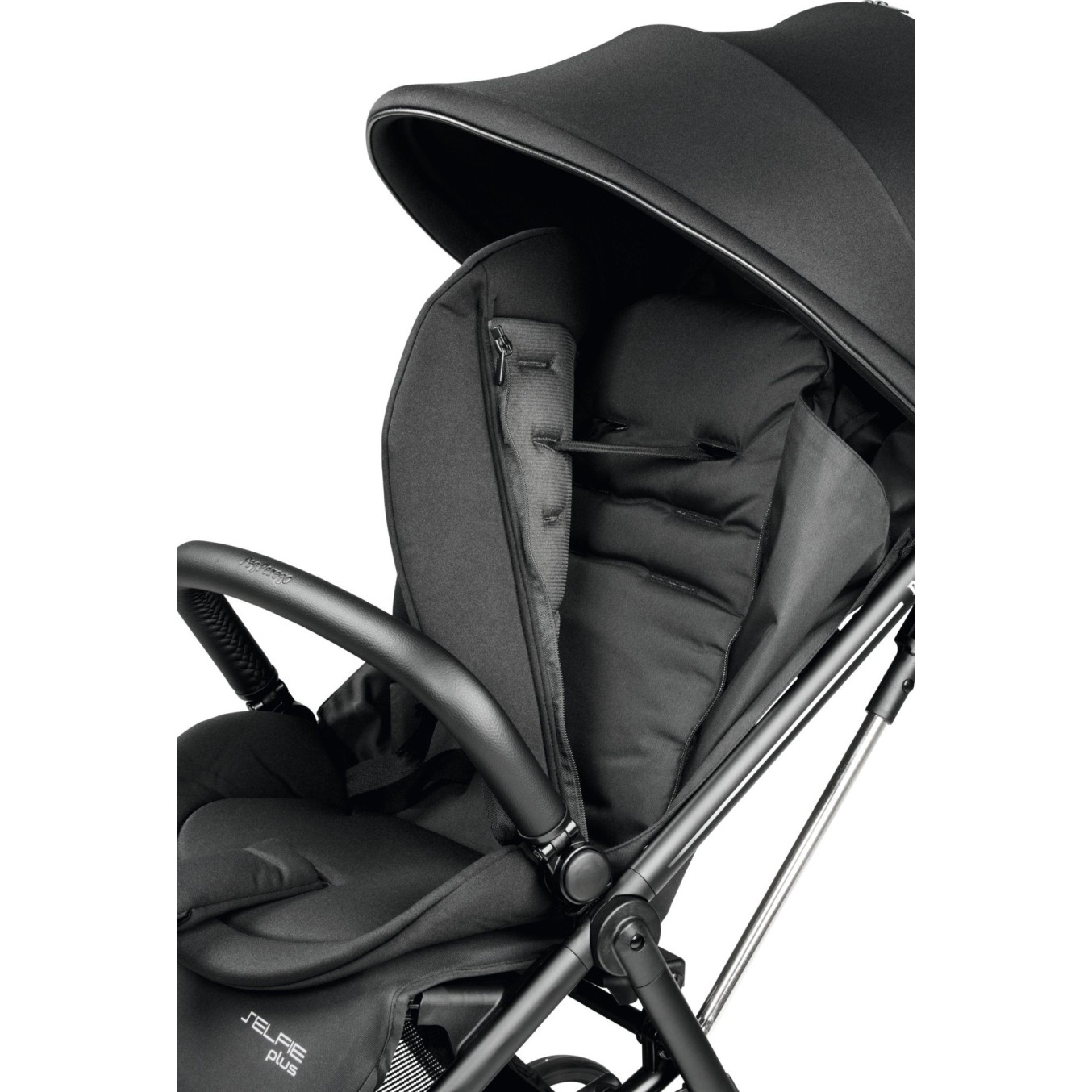 SELFIE plus True black - športni otroški voziček