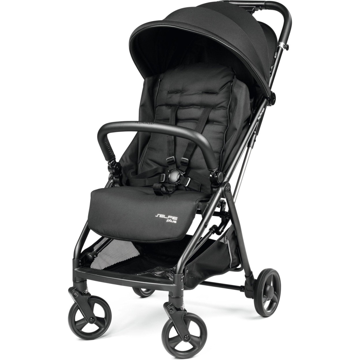 SELFIE plus True black - športni otroški voziček