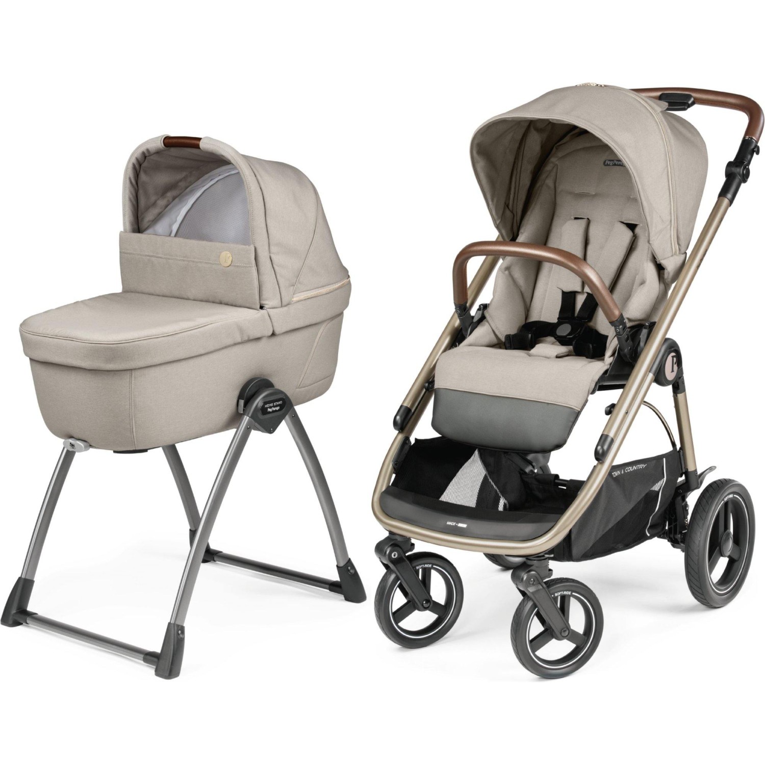 Otroški voziček 2v1 Veloce TC Belvedere Astral