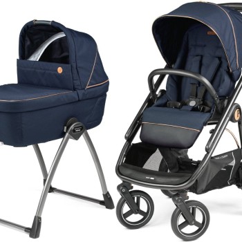 Otroški voziček 2v1 Veloce TC Belvedere Blue Shine